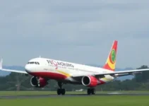 avião abortou decolagem