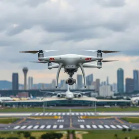 drones aeroporto Guarulhos