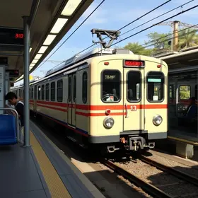 trem que conecta linha 13-Jade da CPTM ao Aeroporto de Guarulhos