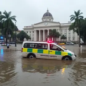 inundação Câmara Municipal Guarulhos