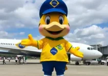 mascote do aeroporto de guarulhos