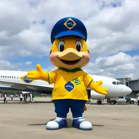 mascote do aeroporto de guarulhos