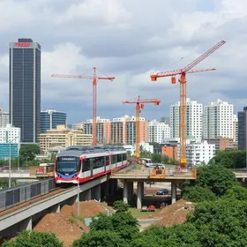 estação de metrô em Guarulhos