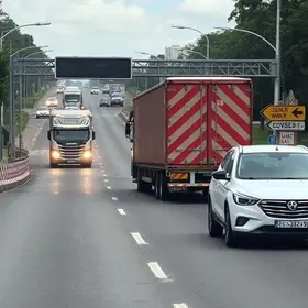 carga especial interdita Via Dutra