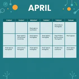 programação 19/04 a 22/04