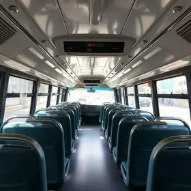 ônibus com ar-condicionado