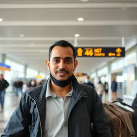 Egípcio retido no aeroporto de SP