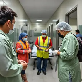 empregados de Guarulhos sem hospital