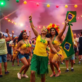 Cemear combina festa junina com Copa do Mundo