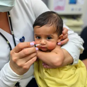 dose zero contra sarampo para bebês de 6 a 11 meses na capital e em Guarulhos