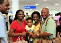 mais de 150 haitianos chegam ao aeroporto internacional de SP