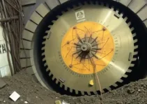 roda de corte gigante