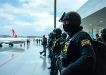 homem invade pista do aeroporto