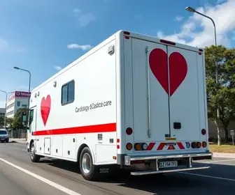 carreta de cardiologia do SUS