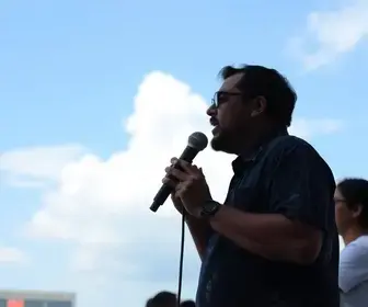 Flávio Bolsonaro em Guarulhos
